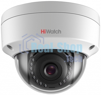 Камера видеонаблюдения IP HiWatch DS-I202(E)(2.8мм) 2.8-2.8мм корп.:белый