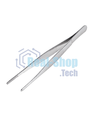 Пинцет прямой Rexant рифленый 160 мм (блистер)