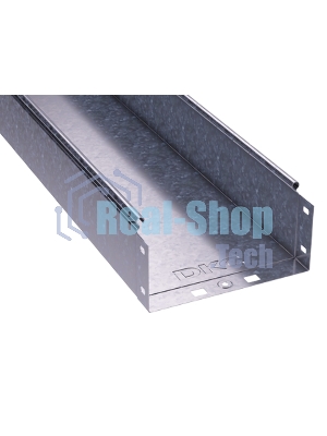 Лоток листовой неперфорированный 400х100 L3000 сталь 1мм ДКС 35105