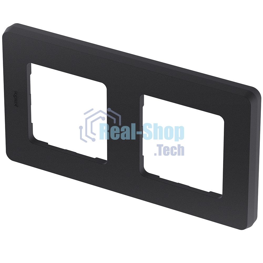 Рамка 2 поста антрацит Inspiria