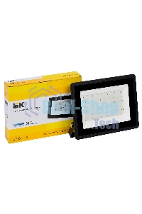 Прожектор светодиодный СДО 06-50 6500К IP65 черный ИЭК LPDO601-50-65-K02