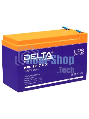 Батарея для ИБП Delta HRL 12-7.2Х (12V 7.2Ah)