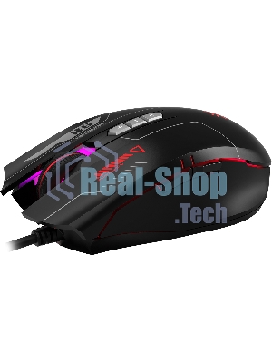 Мышь проводная A4Tech Bloody ES7 черный, 6000 dpi, USB, кнопки - 8