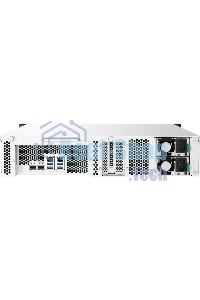 Сетевое хранилище без дисков SMB QNAP TS-1232PXU-RP-4G 12-Bay quad-core 64-bit AL324 1.7 GHz rackmount NAS with 250W redundant PSU, 4Gb DDR4 UDIMM RAM (max 1x16GB), SATA 6Gb/s, 2x 10GbE SFP+ LAN, 2x2.5 GbE LAN, 1x PCIe Gen2 x2 slot. W/o RAIL-B02