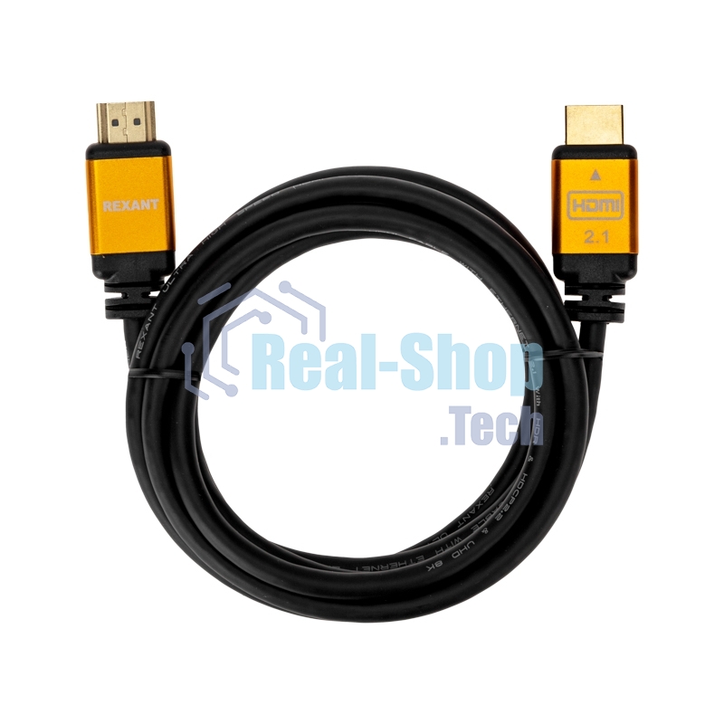 Кабель Rexant HDMI - HDMI 2.1 длина 3 метра GOLD
