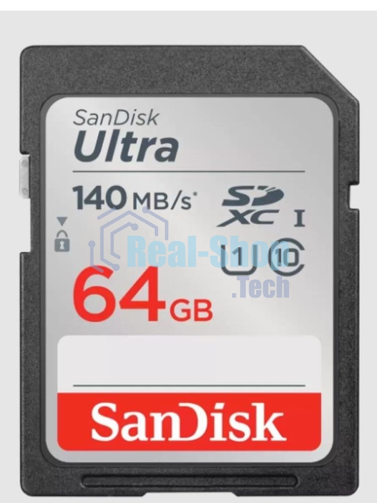 Флеш карта SANDISK SDXC 64Gb UHS-I SDSDUNB-064G-GN6IN