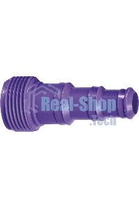 Адаптер Palisad пластмассовый 3/4'' внешняя резьба переходное соединение