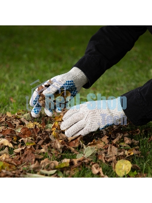 Перчатки трикотажные, ПВХ-покрытие 