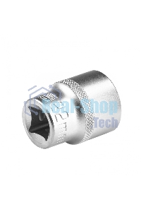 Головка торцевая, 22 мм, 12-гранная, CrV, под квадрат 1/2