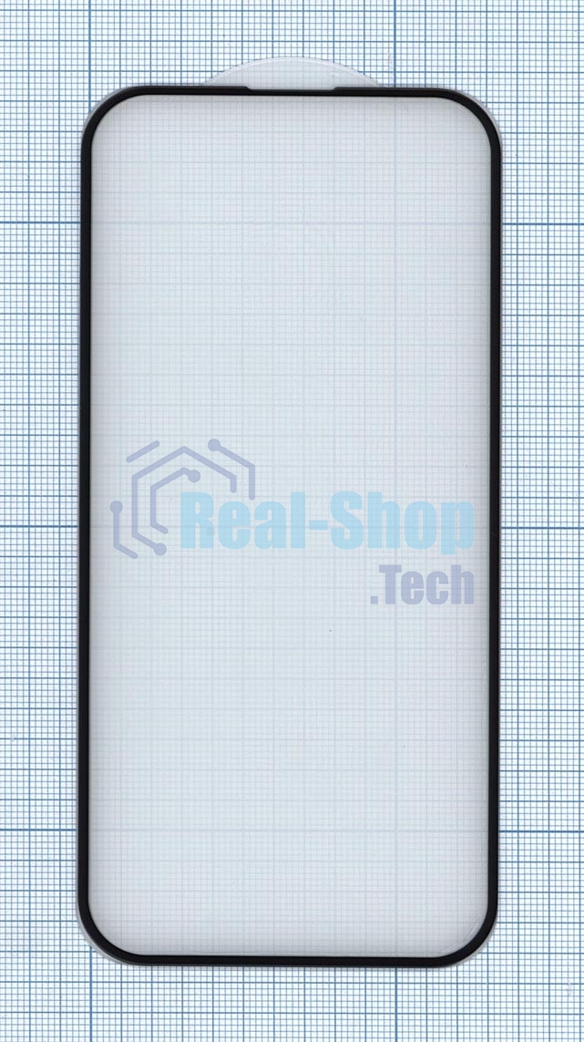 Защитное стекло 6D для Apple iPhone 14 Pro черный