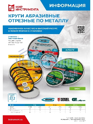 Круг отрезной по металлу Сибртех 230 х 2,0 х 22,2 мм, 84 A+16 B, в метал. банке, 5 шт.