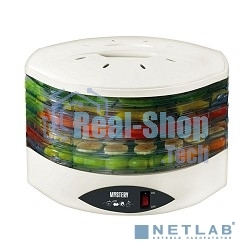 Сушилка для овощей и фруктов Mystery MDH-322 белый 250W