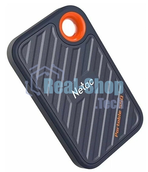 Внешний SSD Netac ZX20, 2TB, USB 3.2 Gen 2x2 Type-C, R/W 2000/1800, черный