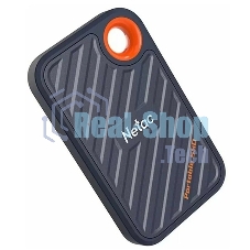 Внешний SSD Netac ZX20, 2TB, USB 3.2 Gen 2x2 Type-C, R/W 2000/1800, черный