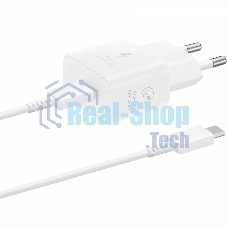 Сетевое зарядное устройство Samsung EP-T2510 25W 3A (PD) USB Type-C белый