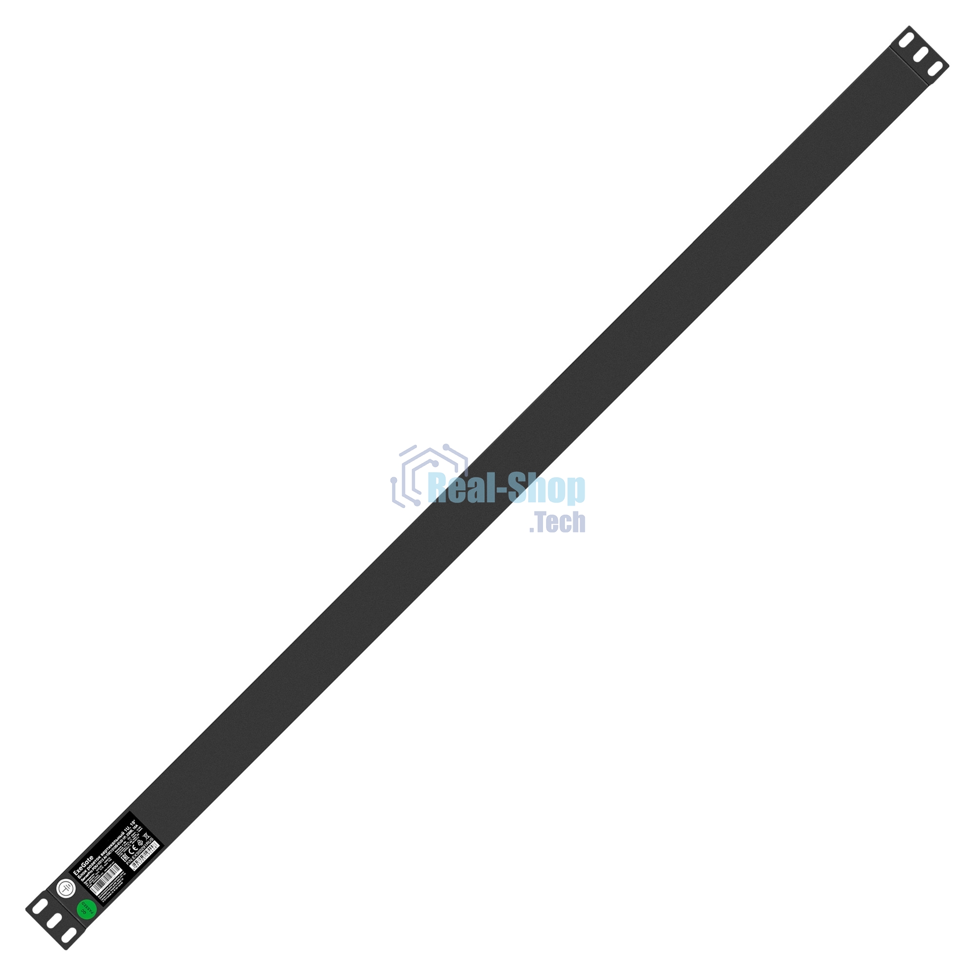 Вертикальный блок розеток с автоматом защиты ExeGate ServerPro PDU-V213 Al-10C1310S-EU2-1P (19
