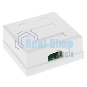 Рoзетка компьютерная внешняя Rexant 1-порт RJ-45 (8P8C), FTP экранированная, категория 6