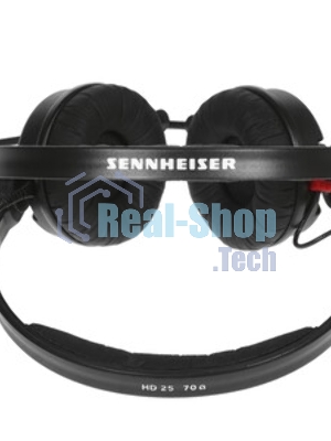 Проводные наушники Sennheiser HD 25 PLUS черный, накладные, Jack 3.5 мм