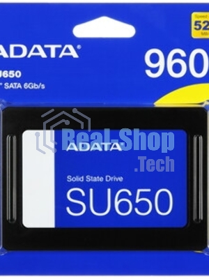Накопитель SSD ADATA SU650, 960Gb, SATA III, 2.5