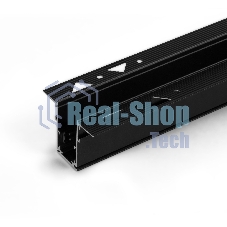 Slim Magnetic Шинопровод встраиваемый (черный) (3м) 85128/00