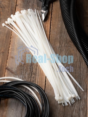 Хомут EKF plc-fl-ctsw-4.8x300 P6.6 стандартный (б), 4.8x300 (100шт) FlexLock PROxima