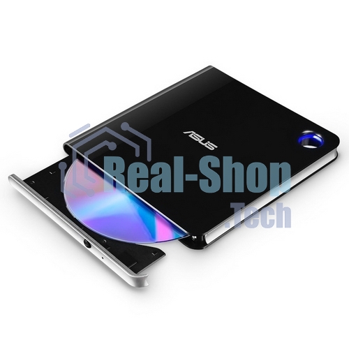 Оптический привод Blu-Ray Asus SBW-06D5H-U/BLK/G/AS черный USB slim внешний RTL