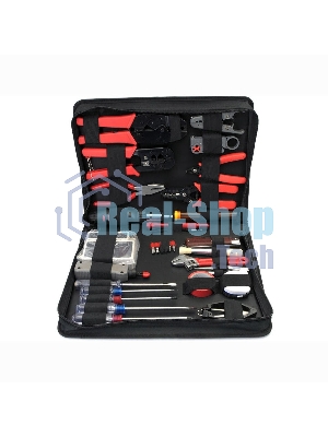 Набор инструментов Gembird TK-NETWORK, 31 предмет, ret