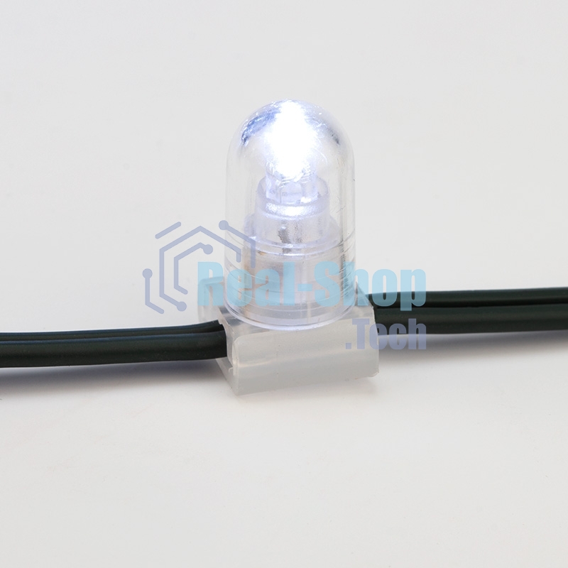 Гирлянда Neon-night LED ClipLight 12V 150 мм, цвет диодов белый, Flashing (белый)