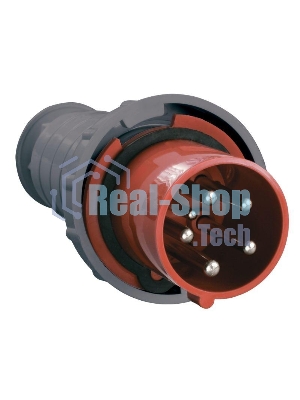 Вилка Iek PSR02-063-5 035 3Р + РЕ+ N 63А 380В IP54 ИЭК