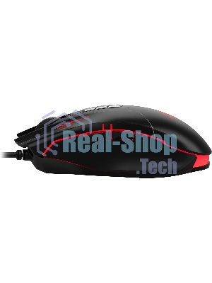 Мышь проводная A4Tech Bloody ES7 черный, 6000 dpi, USB, кнопки - 8
