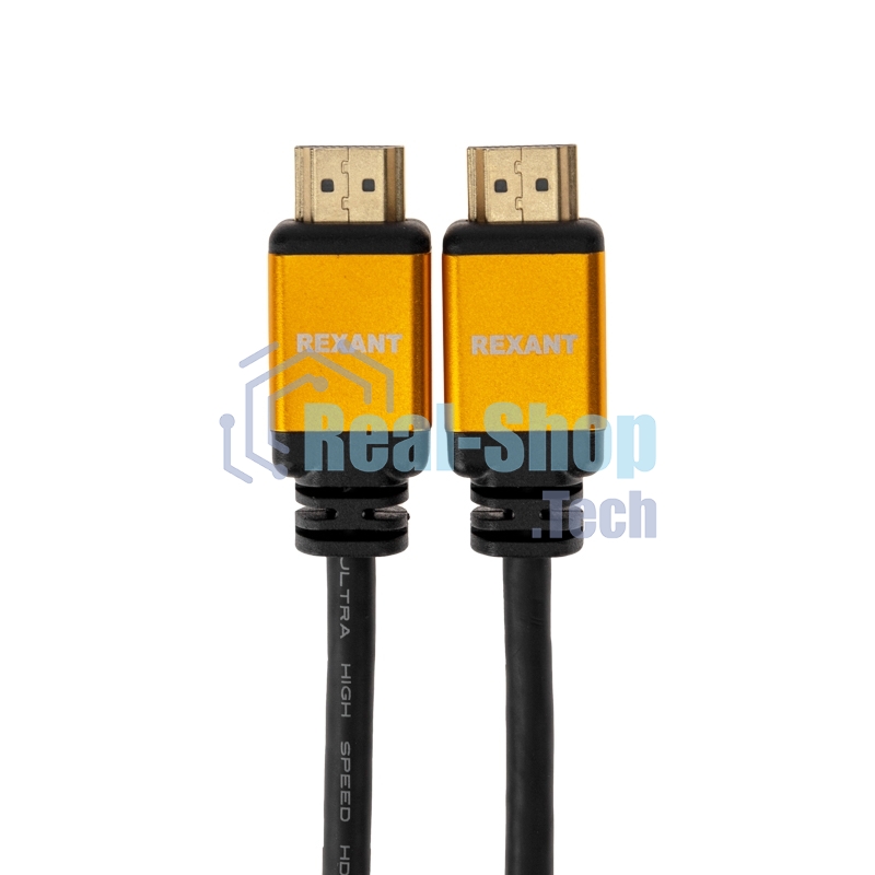Кабель Rexant HDMI - HDMI 2.1 длина 3 метра GOLD