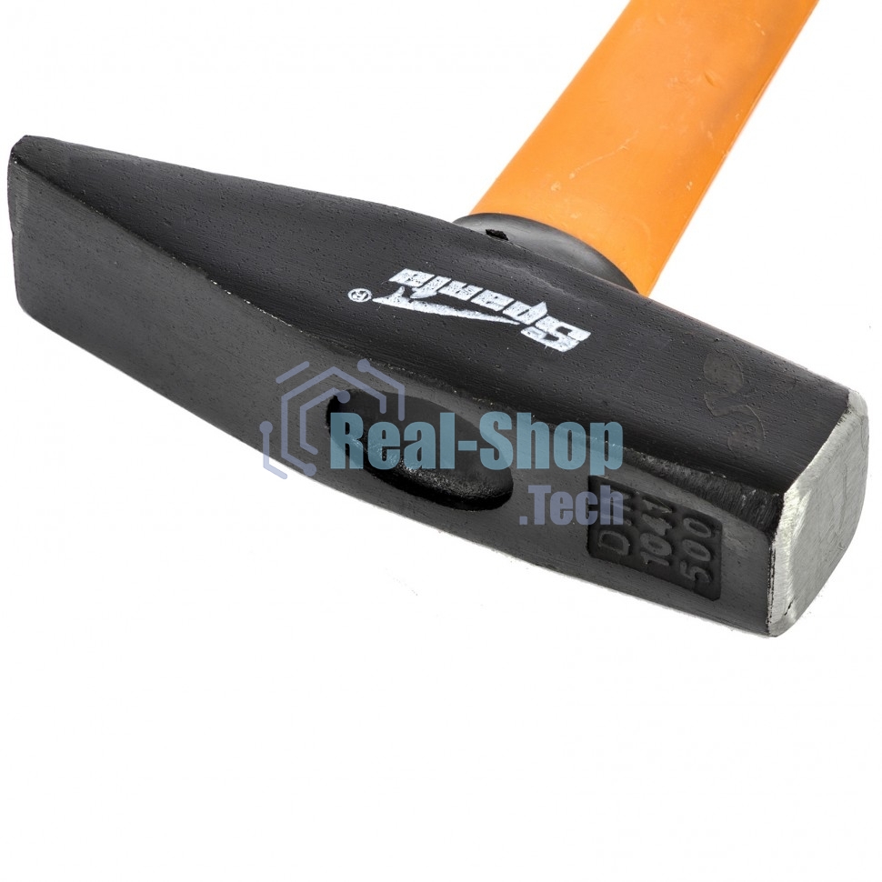 Молоток Sparta слесарный, 500 г, фибергласовая обрезиненная рукоятка