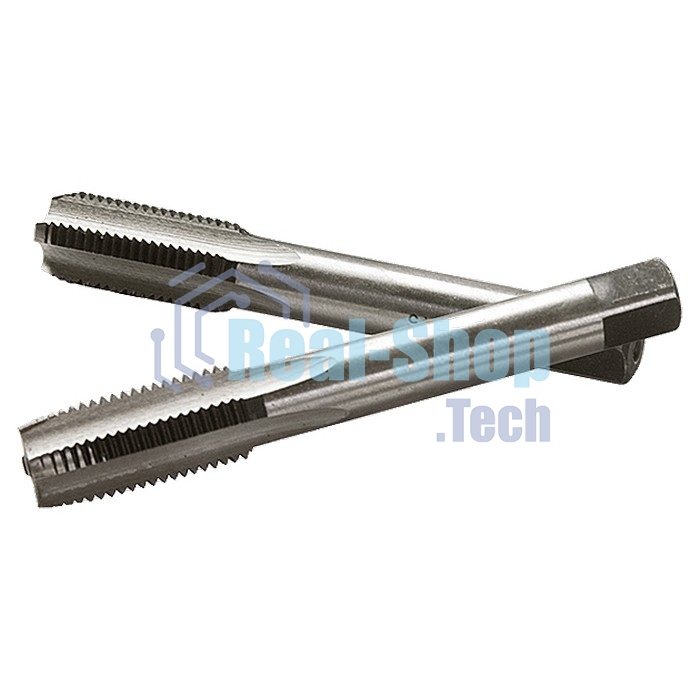 Метчик Сибртех ручной М10x1,5 мм,комплект из 2 шт.