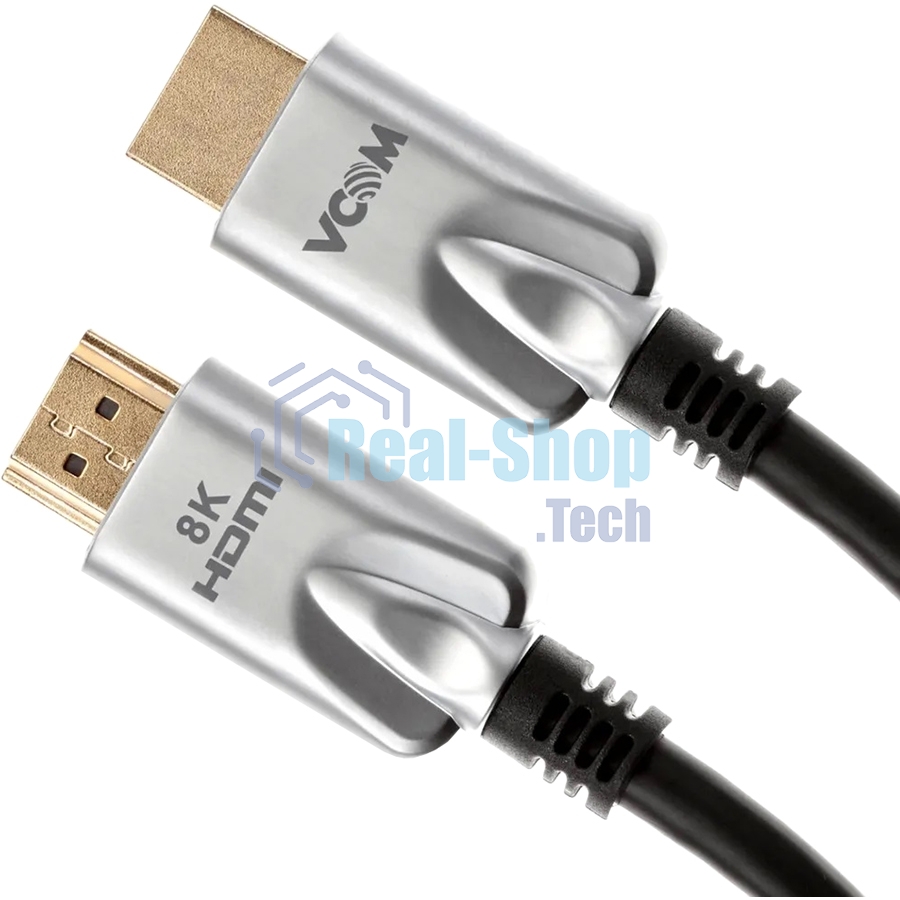 Кабель HDMI 19M/M,ver. 2.1, 8K@60 Hz 1.5m VCOM CG862-1.5M VCOM/TELECOM
