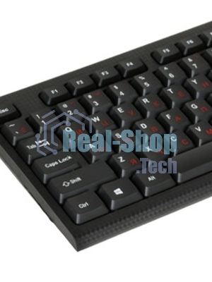 Клавиатура проводная Oklick 120M, USB, черный