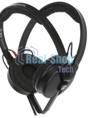 Проводные наушники Sennheiser HD 25 PLUS черный, накладные, Jack 3.5 мм