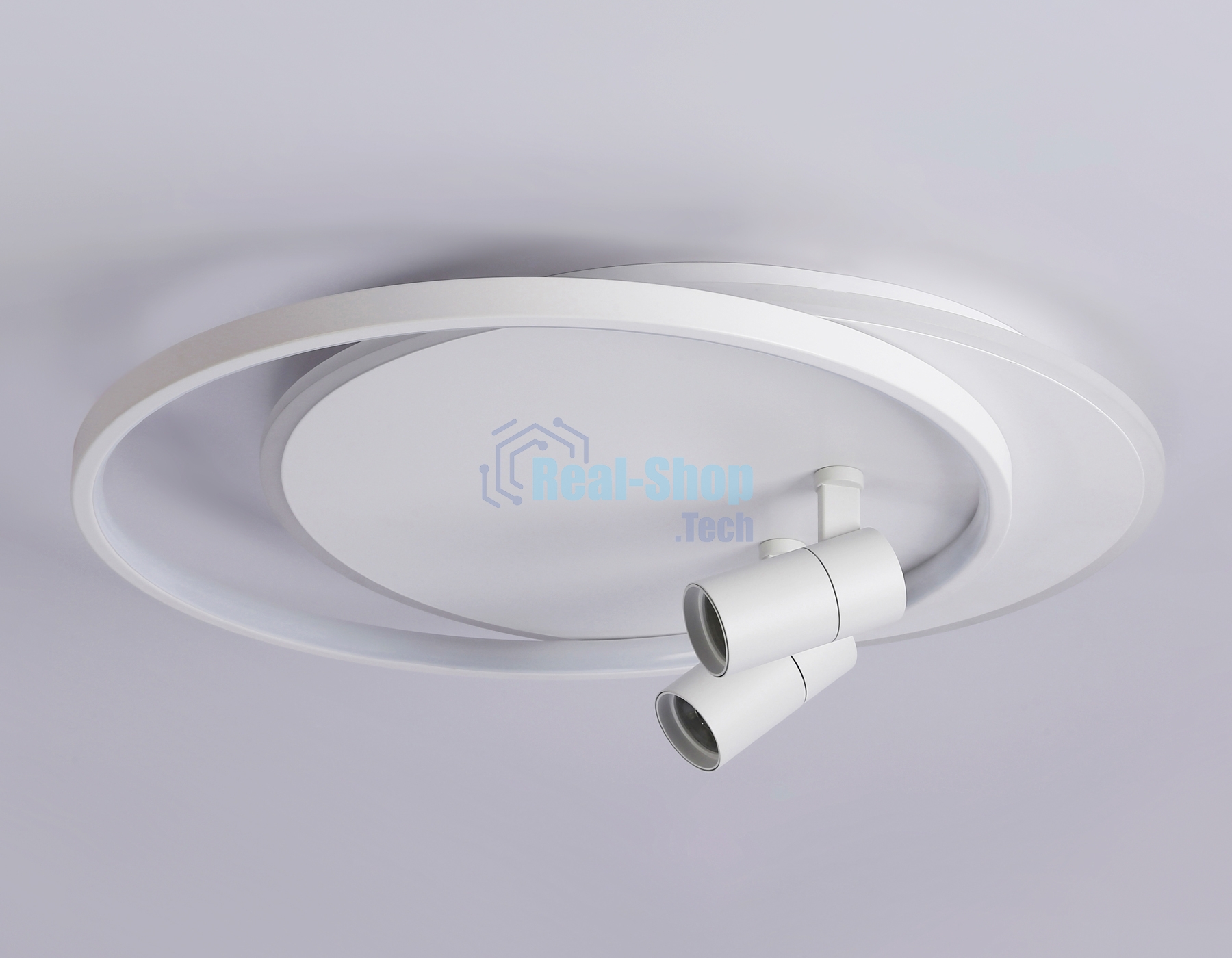 Светильник Ambrella light FL51391/1+2 WH белый 3000K-6400K 65W 560*480*120 (ПДУ РАДИО 2.4G)