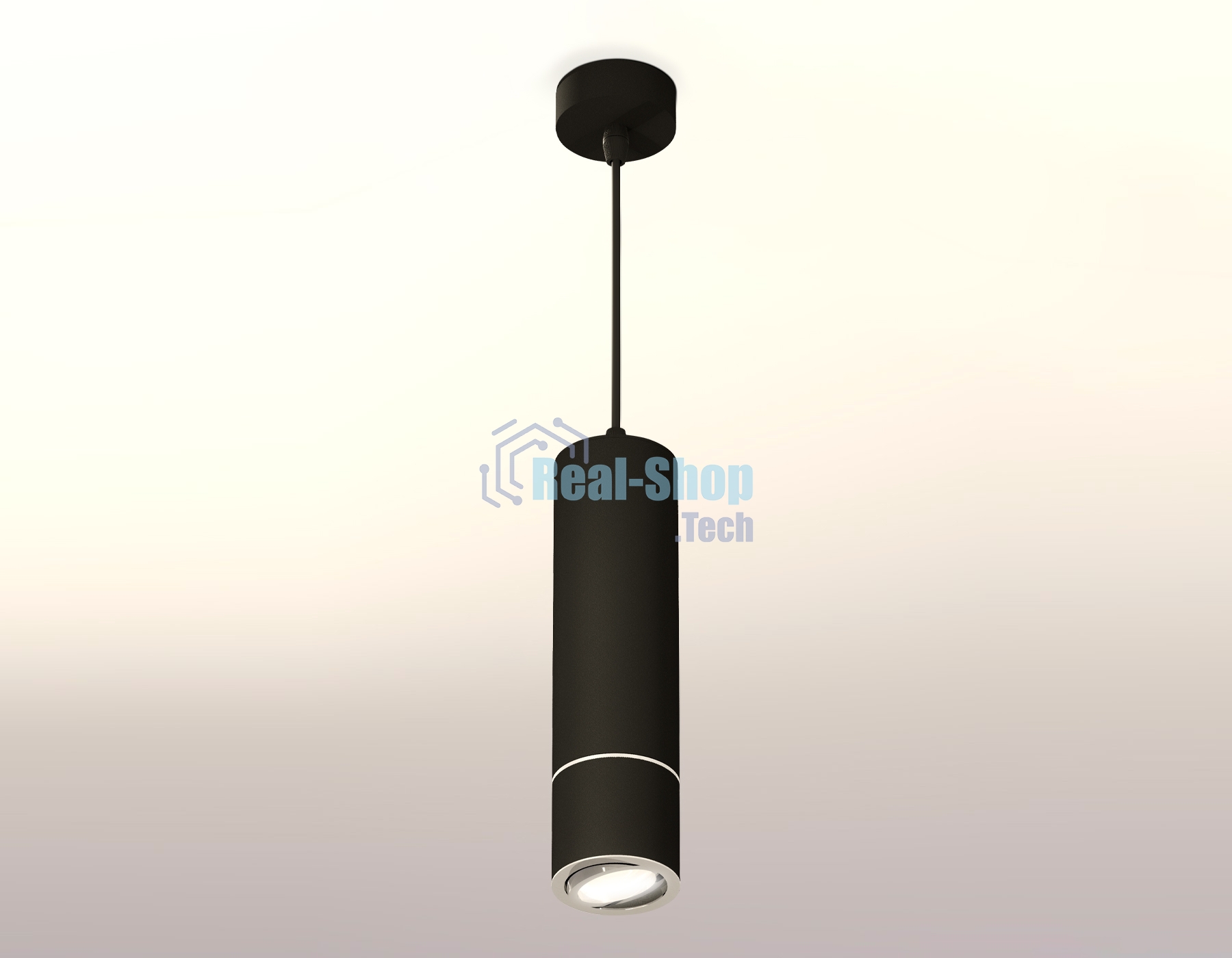 Светильник Ambrella Light XP7402040 SBK/PSL черный песок/серебро полированное MR16 GU5.3 (A2311, C7456, A2070, C7402, N7003)
