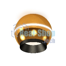 Светильник Ambrella Light XS1105001 PYG/PBK золото желтое полированное/черный полированный MR16 GU5.3 LED3W 4200K(C1105,N7031)
