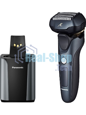 Бритва электрическая сетчатая Panasonic ES-LV97-K820 реж.эл.:5 питан.:аккум. черный