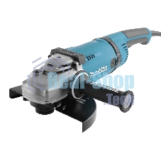 Шлифовальные машины Makita GA9040SF01 УШМ,ф230мм, 2600Вт,6600об\м,5.5кг,кор,суперфланец,плавный пуск,антивиб рукоятка