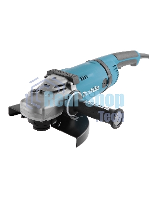 Шлифовальные машины Makita GA9040SF01 УШМ,ф230мм, 2600Вт,6600об\м,5.5кг,кор,суперфланец,плавный пуск,антивиб рукоятка