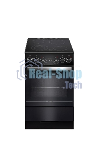 Плита электрическая Gefest ЭП Н Д 5560-03 0057 черный, конфорок 4 электрических, духовка 55 л, 50 см x 85 см x 58.5 см