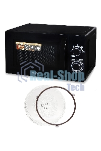 Микроволновая печь Hyundai HYM-M2063 черный, 20 л, 700 Вт, переключатели - поворотный механизм