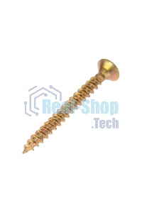 Саморез универсальный Kranz 3х30, желтый цинк, пакет (20шт.)