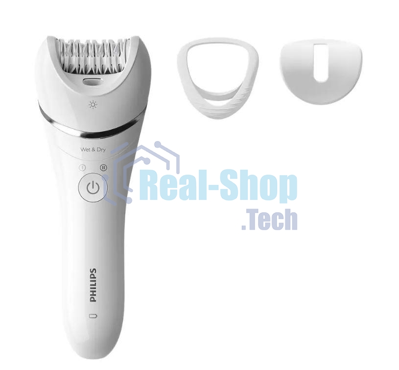 Эпилятор Philips 2 скорости, широкая головка, Wet&Dry, беспроводной