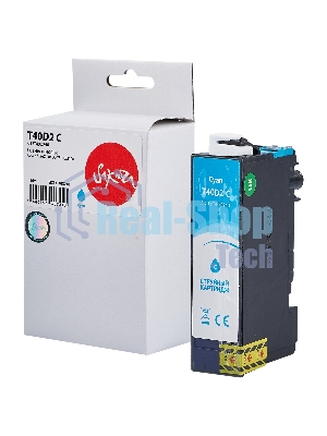 Картридж струйный Sakura C13T40D240 (T40D2 C) для Epson, голубой, 56 мл.