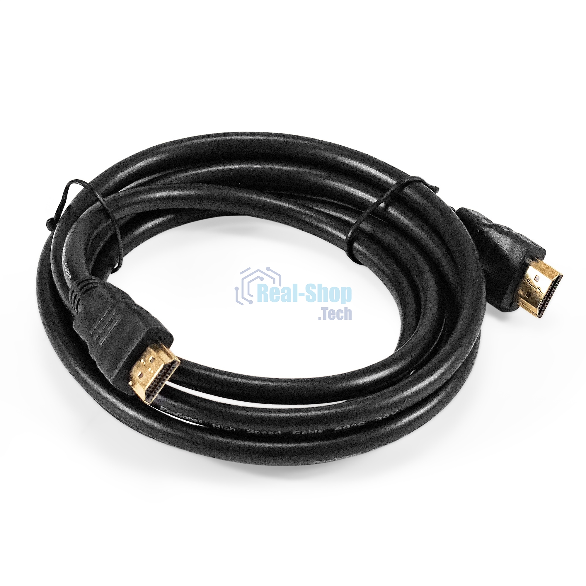 Кабель HDMI ExeGate EX-CC-HDMI2-1.5 (19M/19M, v2.0, 1,5м, 4K UHD, Ethernet, позолоченные контакты)