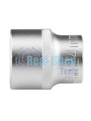 Головка торцевая Stels 24 мм, 12-гранная, CrV, под квадрат 1/2