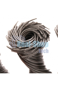 Щетка для УШМ Denzel 125 мм, М14, тарелка, крученая нержавеющая проволока 0,5 мм